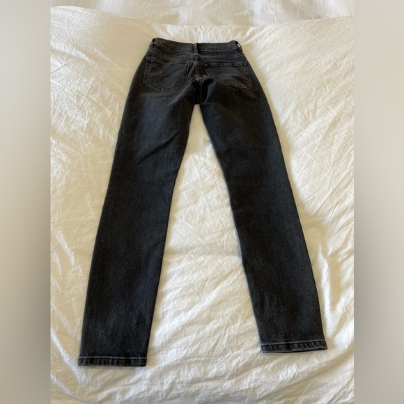 Everlane | Size 23 | High Rise Skinny Jeans | Washed Black | NWT - Picture 5 of 9
